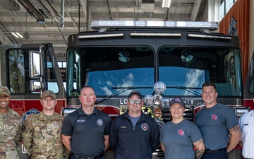 Moody AFB houses Lowndes County firefighters following floods