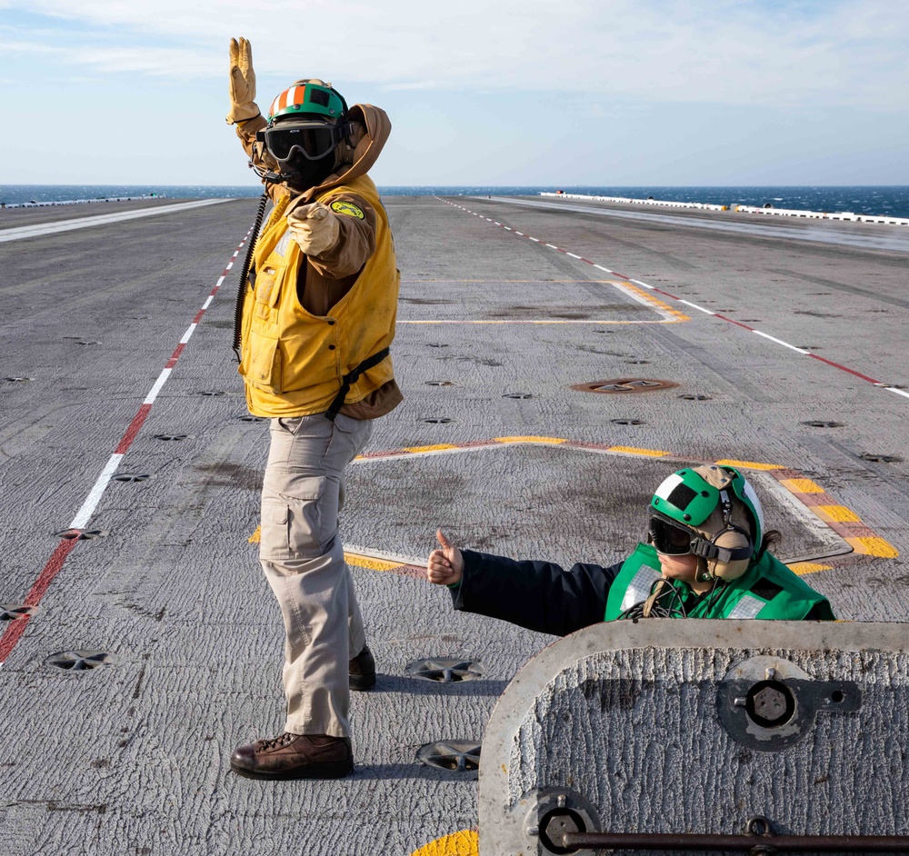 Daily Operations Aboard USS George H.W. Bush (CVN 77)