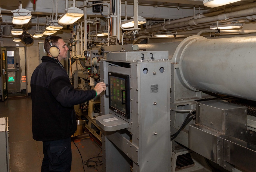 Daily Operations Aboard USS George H.W. Bush (CVN 77)