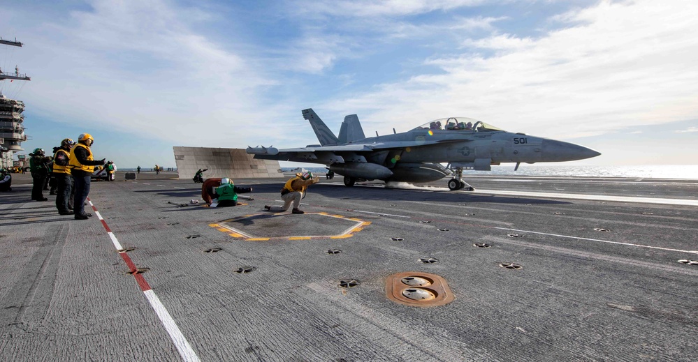 Daily Operations Aboard USS George H.W. Bush (CVN 77)