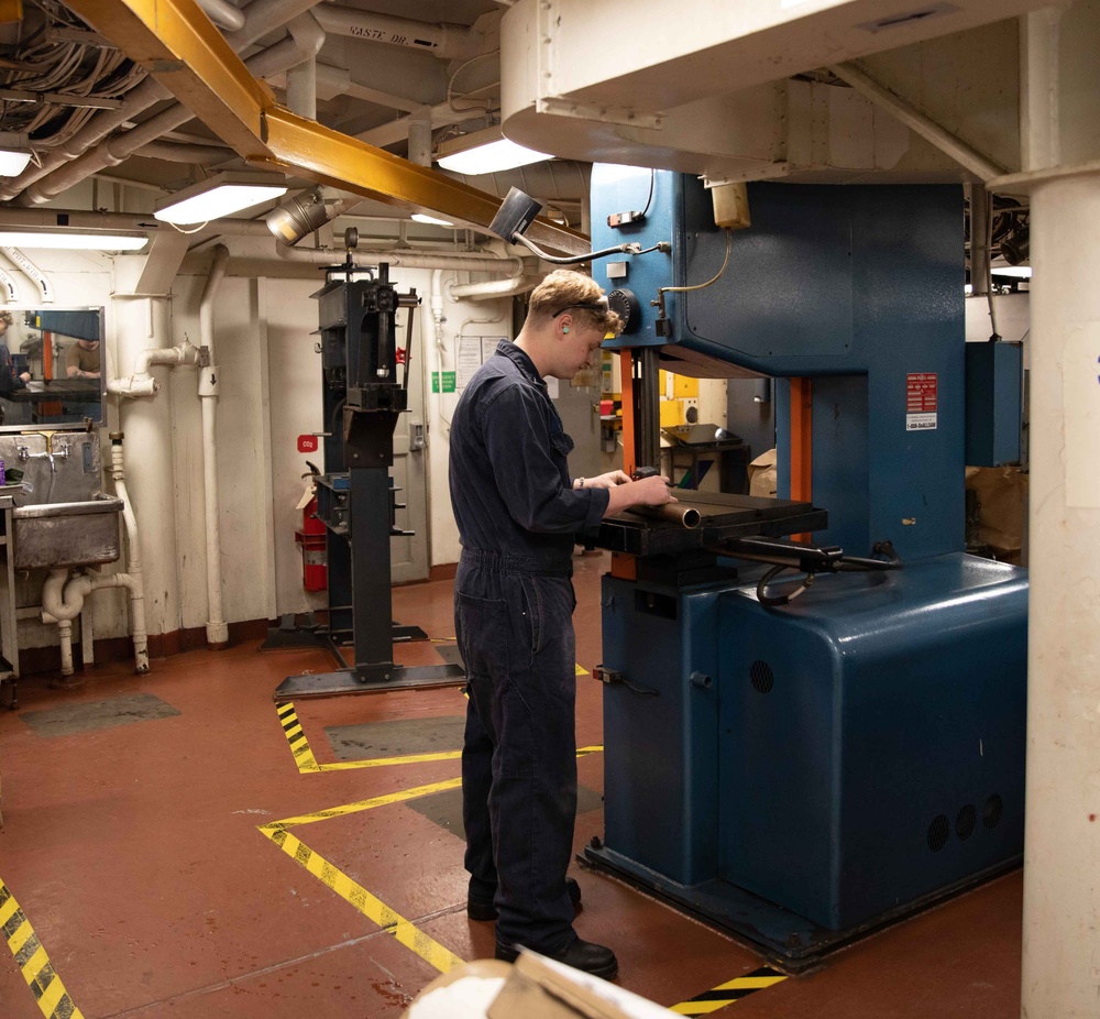 Daily Operations Aboard USS George H.W. Bush (CVN 77)