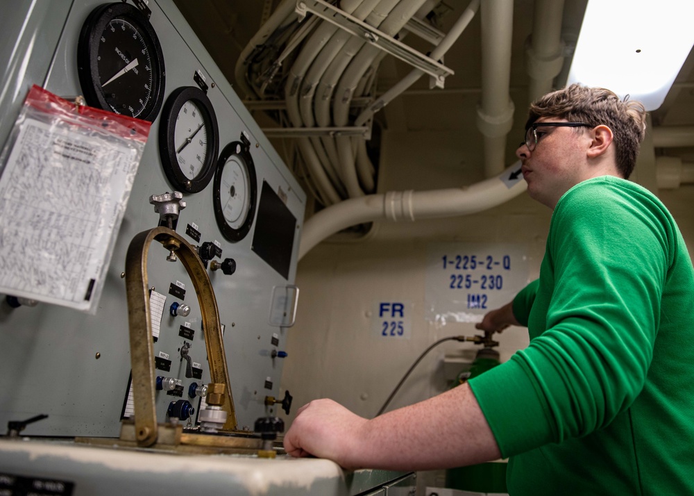 Daily Operations Aboard USS George H.W. Bush (CVN 77)
