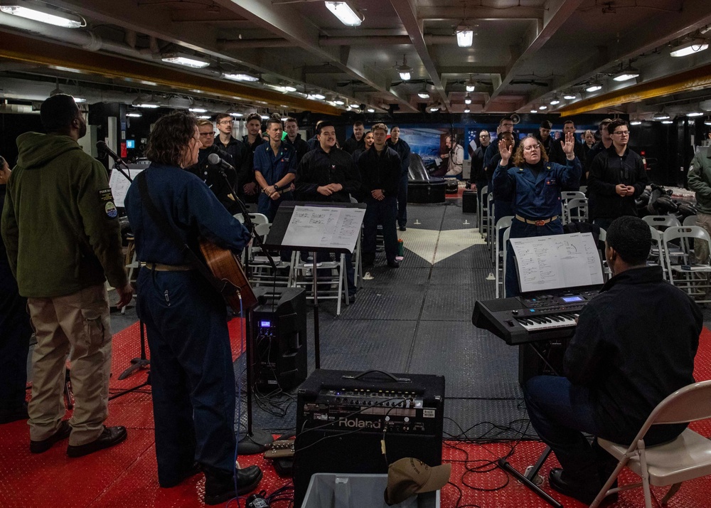 Daily Operations Aboard USS George H.W. Bush (CVN 77)