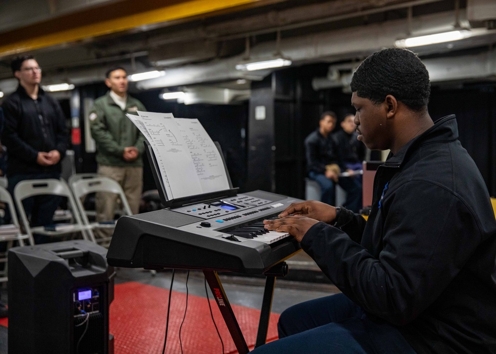 Daily Operations Aboard USS George H.W. Bush (CVN 77)