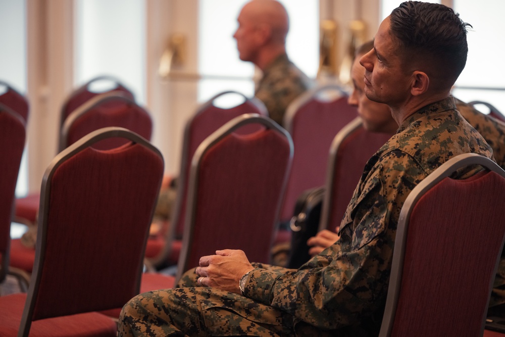 Sergeant Major of the Marine Corps visits Marine Corps Base Quantico for Single Parent Town Hall