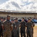 Lt. Gen. Jerry Carter visits MWCS-18, Bravo Co