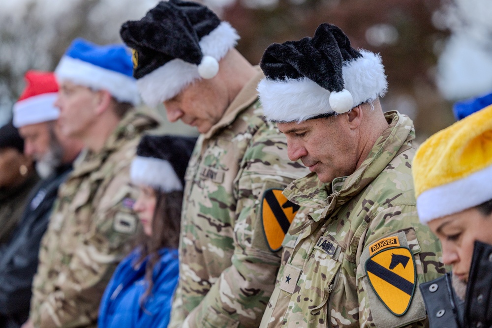 Fort Cavazos holds their annual tree lighting ceremony