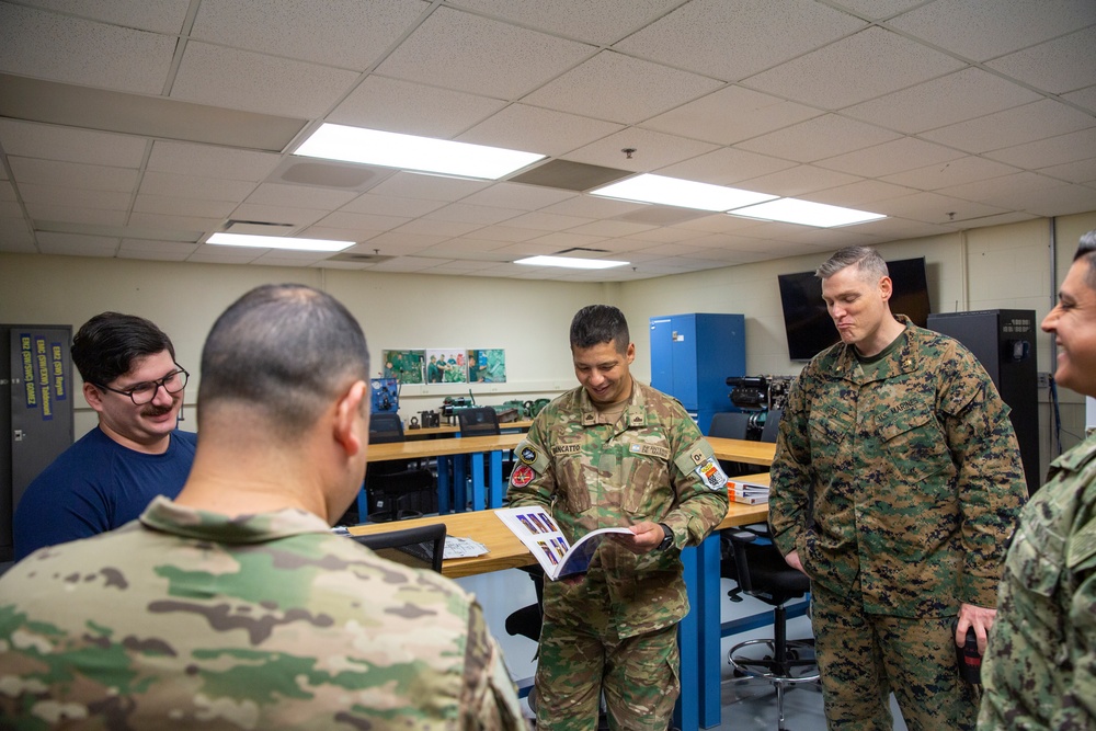 U.S., Argentine Marines visit NAVSCIATTS