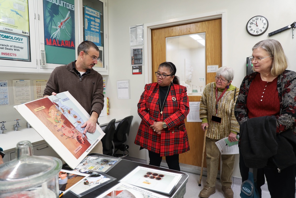 Community Advisory Board tours WRAIR