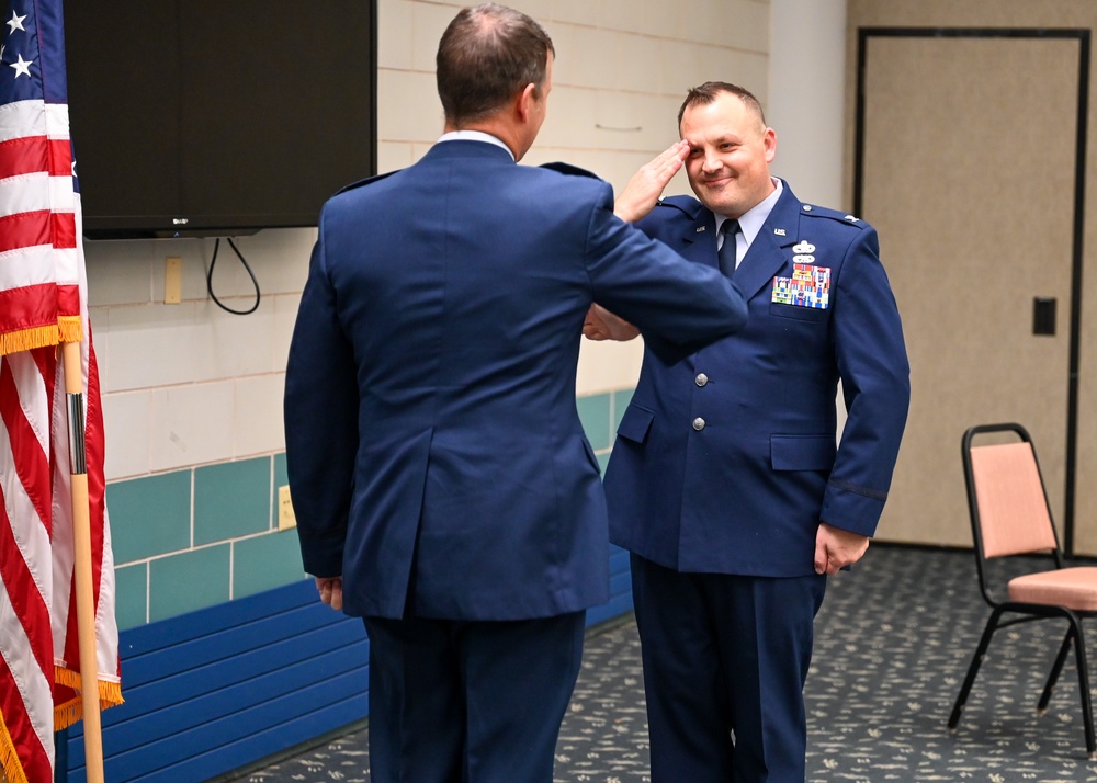 104th Fighter Wing promotes Randall to Colonel