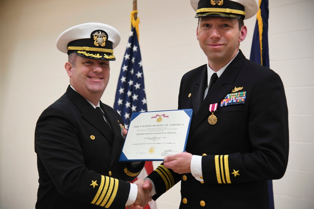 Navy Reserve Center Sioux Falls holds Change of Command Ceremony