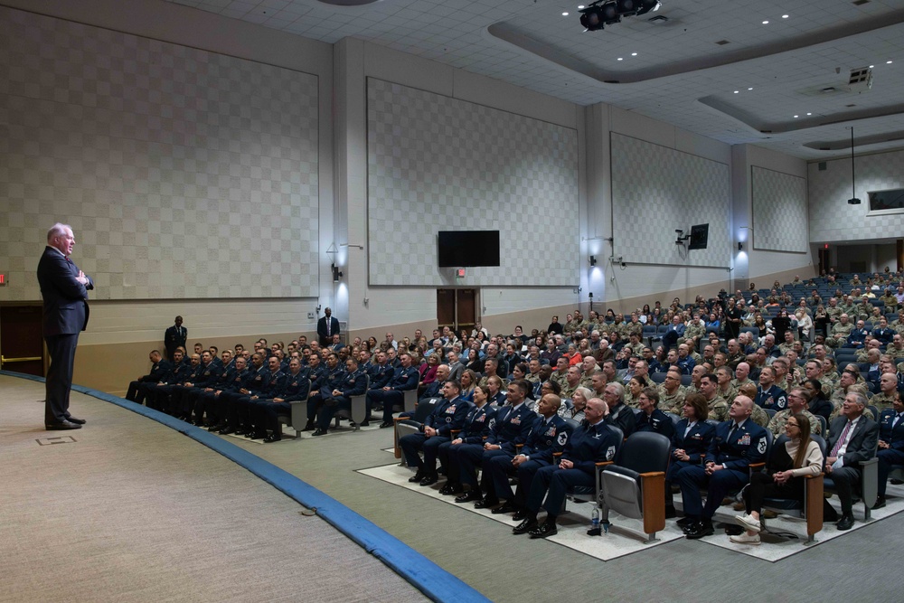 Air Force Warrant Officer Training School inaugural class graduation