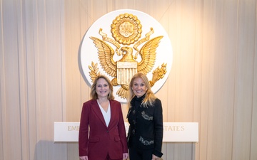 Deputy Secretary Hicks visits US Embassy and UK Ministery of Defense