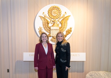 Deputy Secretary Hicks visits US Embassy and UK Ministery of Defense