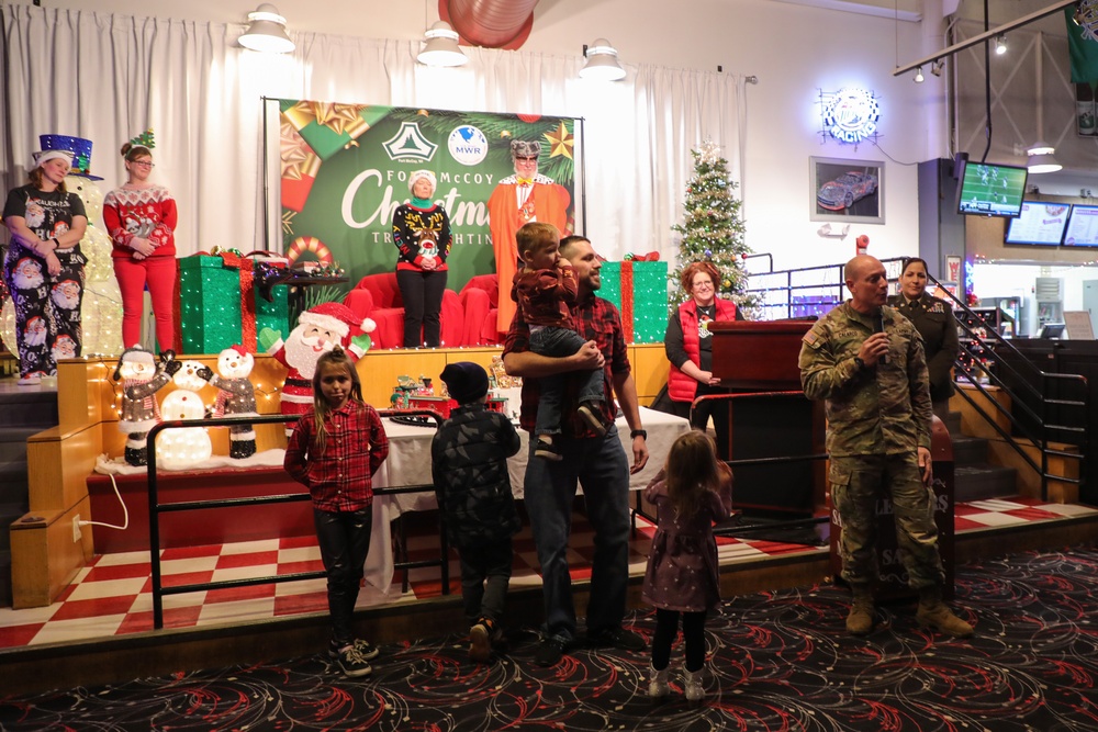 Fort McCoy community participates in 2024 Tree Lighting Ceremony