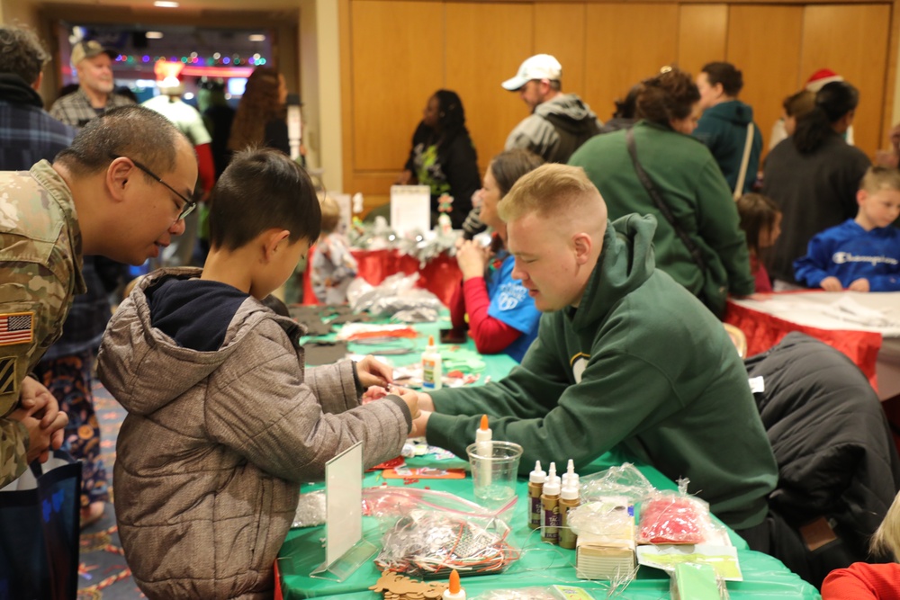 Fort McCoy community participates in 2024 Tree Lighting Ceremony