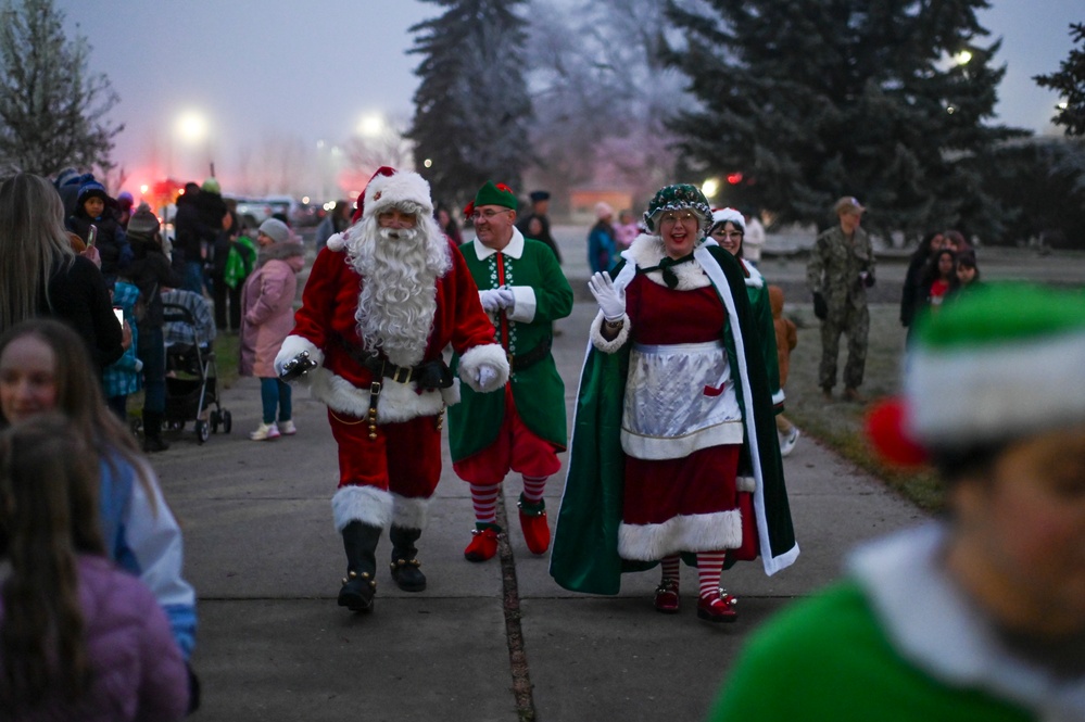 Team Fairchild hosted a tree lighting ceremony