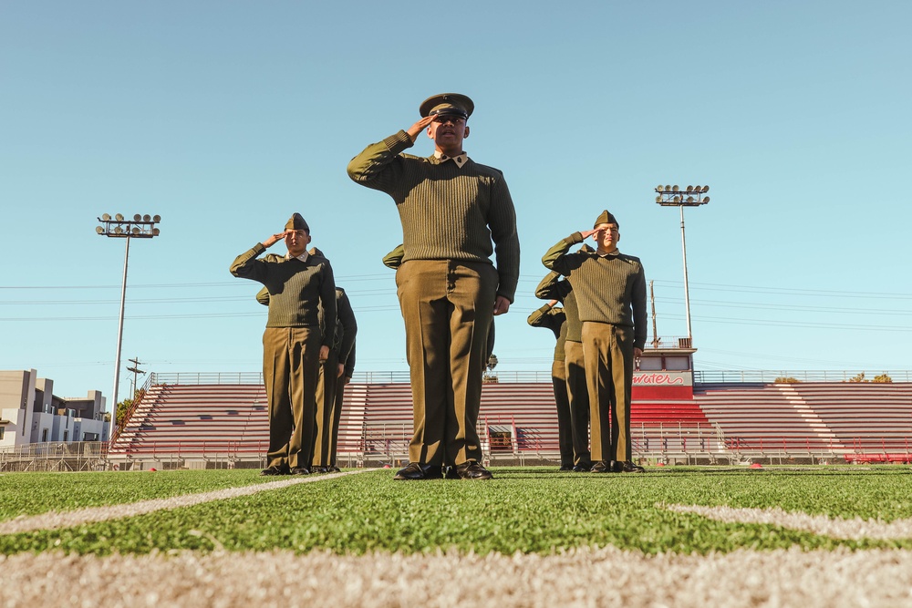 Sweetwater High School Hosts JROTC Drill Competition