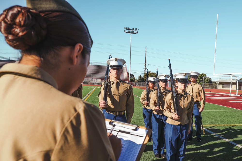 Sweetwater High School Hosts JROTC Drill Competition