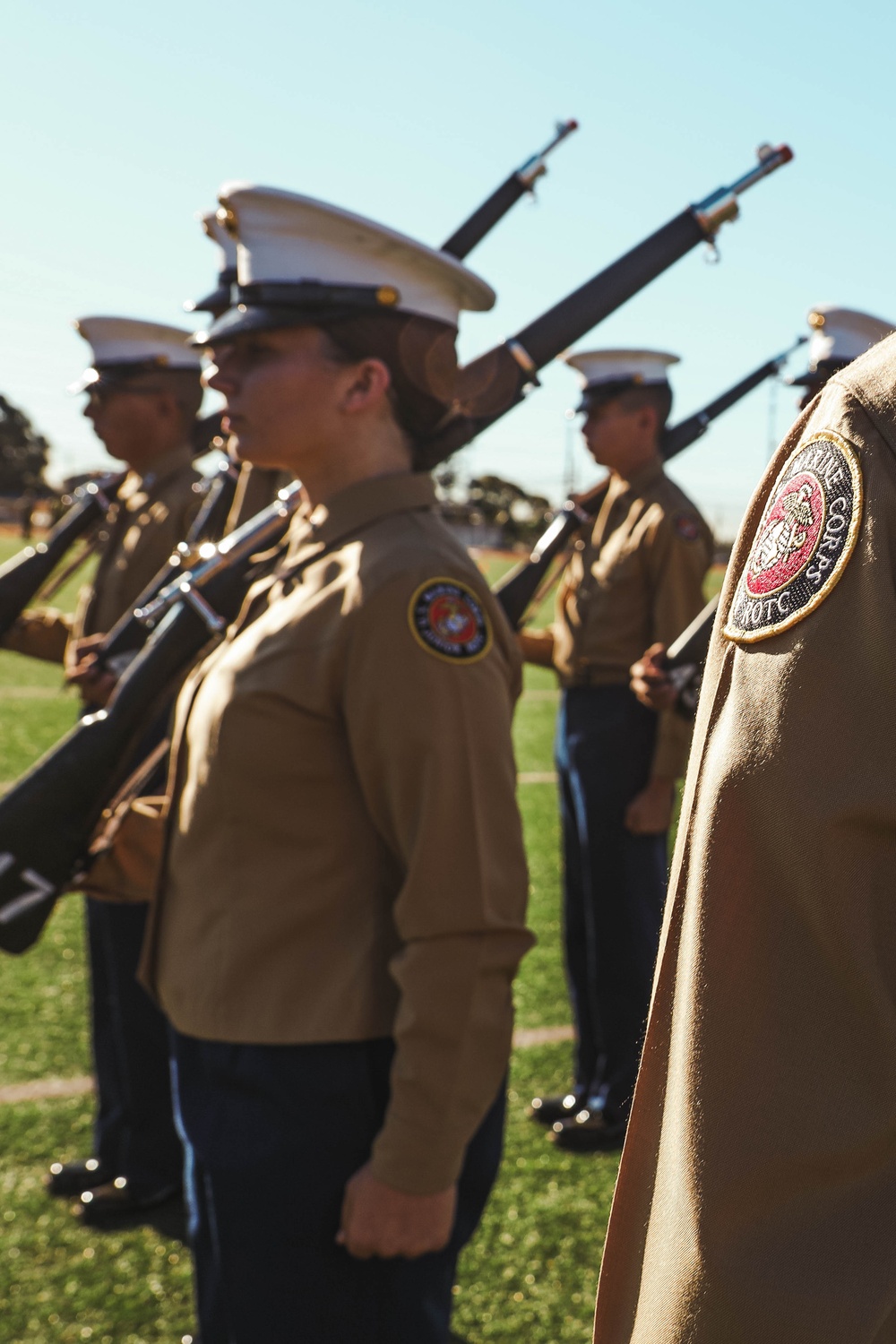 Sweetwater High School Hosts JROTC Drill Competition