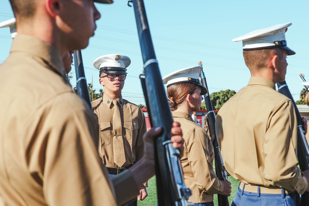 Sweetwater High School Hosts JROTC Drill Competition