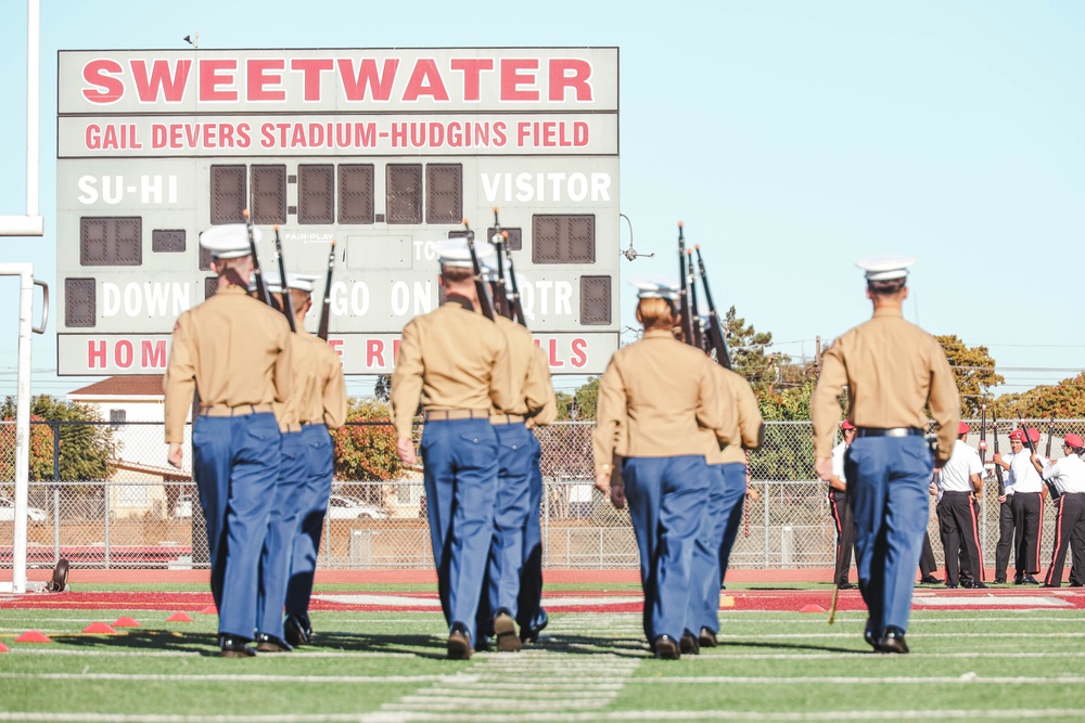 Sweetwater High School Hosts JROTC Drill Competition