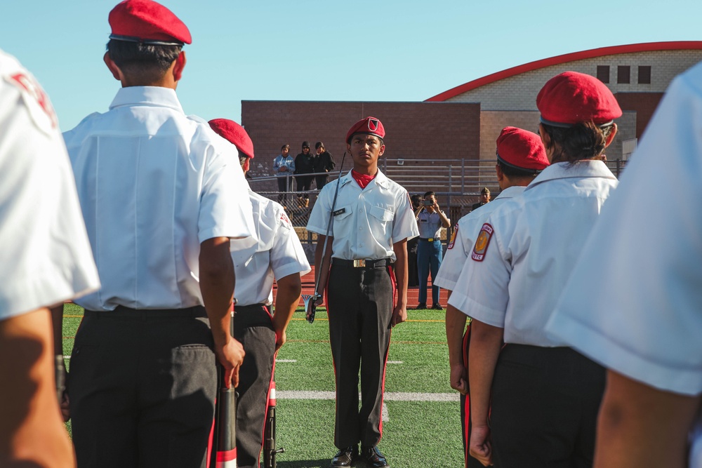 Sweetwater High School Hosts JROTC Drill Competition