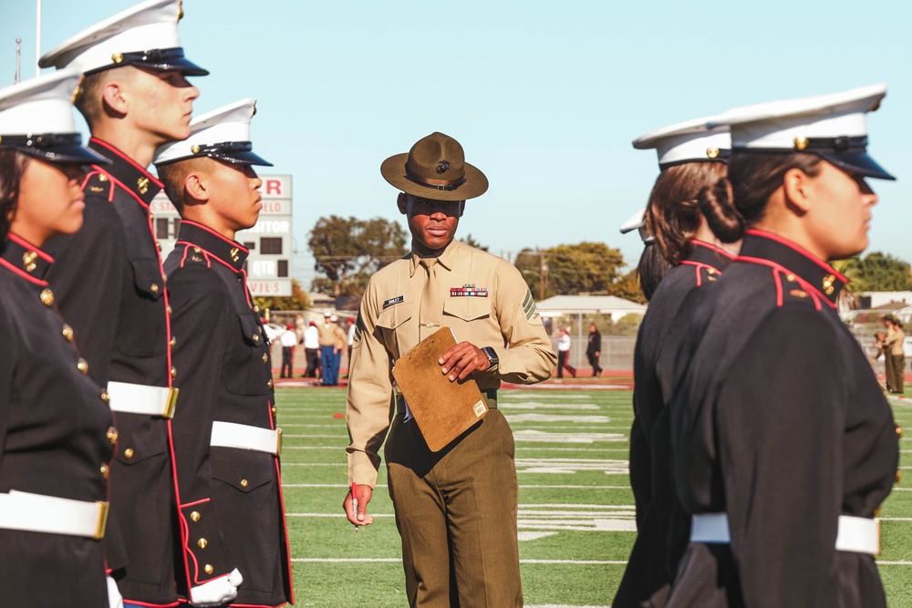 Sweetwater High School Hosts JROTC Drill Competition