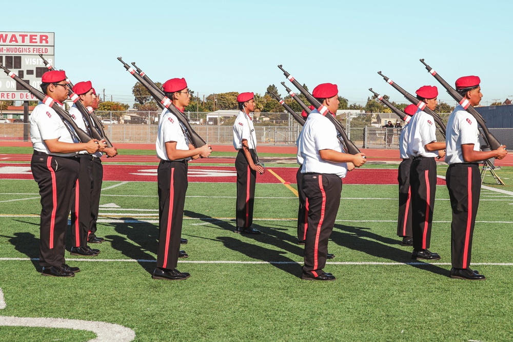 Sweetwater High School Hosts JROTC Drill Competition