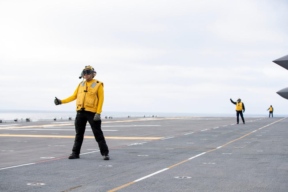 U.S. Sailors and Marines Perform Flight Operations During Steel Knight 24