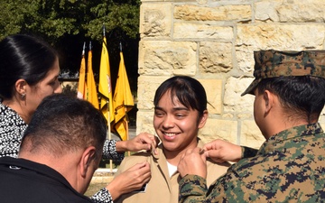 HM2 Alyssa Ziska-Ortega of Laredo, Texas promoted to Petty Officer First Class