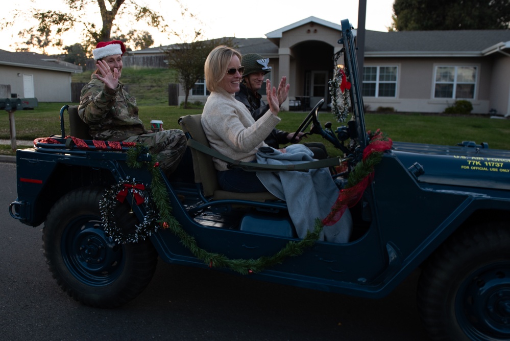 Travis AFB celebrates the holidays with parade and tree lighting ceremony