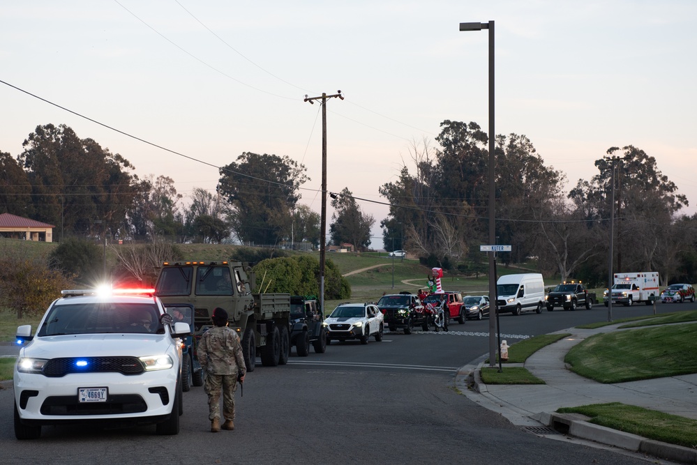 Travis AFB celebrates the holidays with parade and tree lighting ceremony