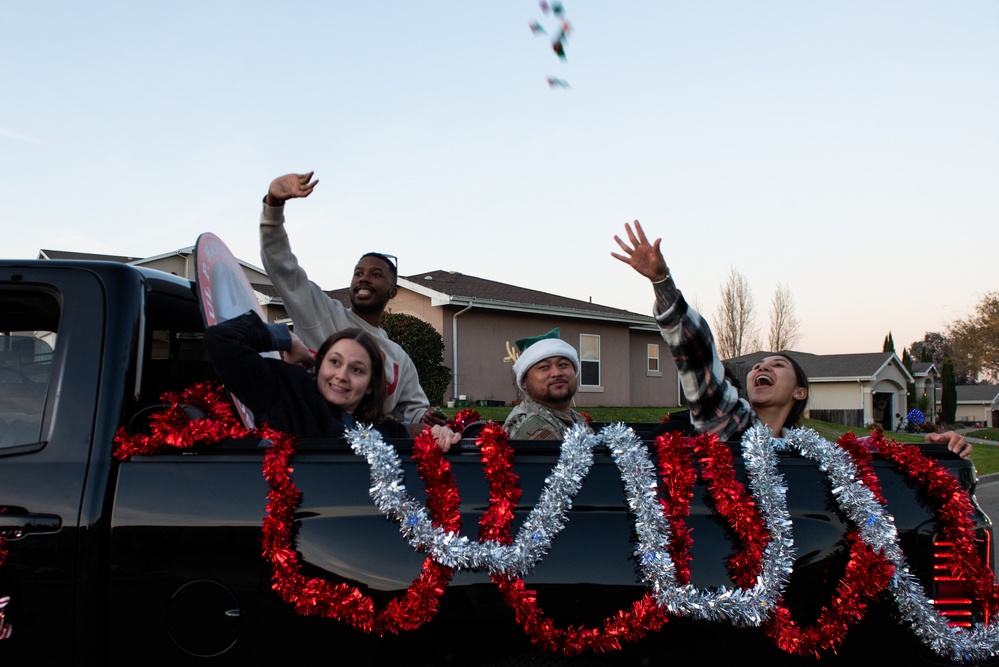 Travis AFB celebrates the holidays with parade and tree lighting ceremony