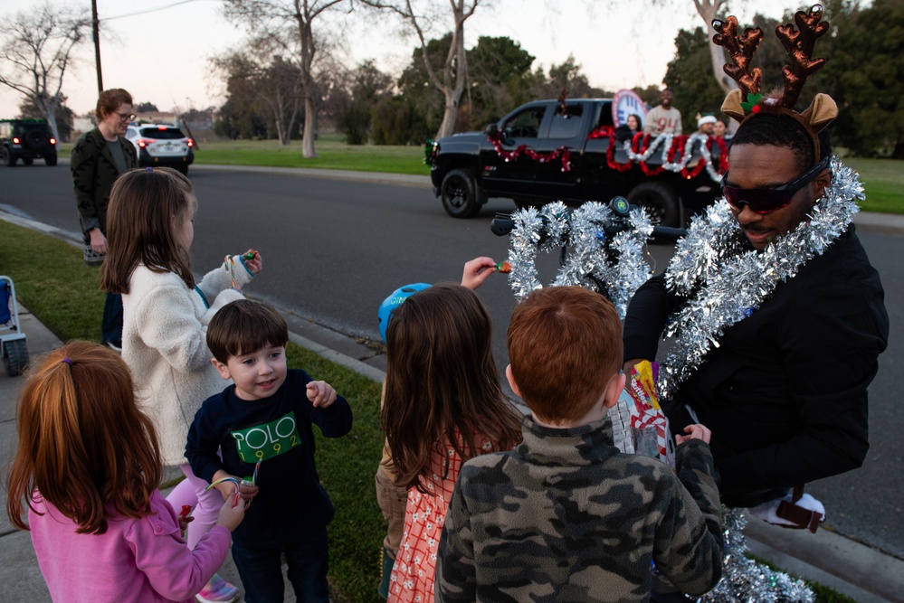 Travis AFB celebrates the holidays with parade and tree lighting ceremony