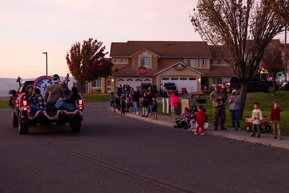 Travis AFB celebrates the holidays with parade and tree lighting ceremony