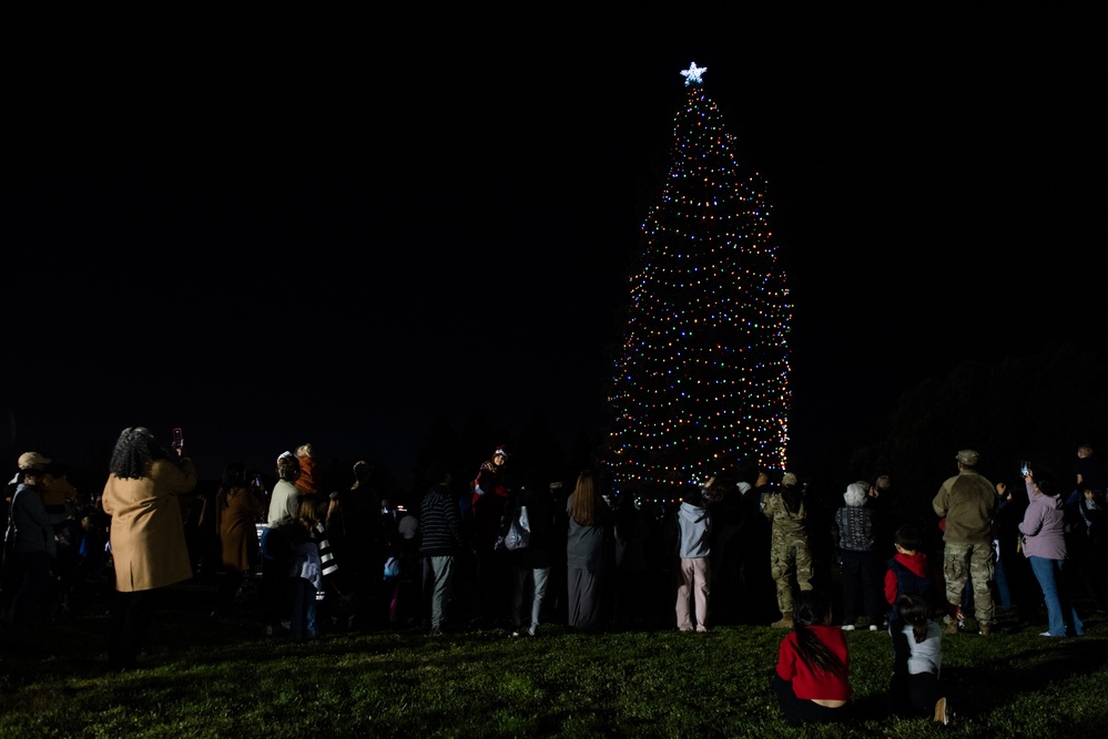 Travis AFB celebrates the holidays with parade and tree lighting ceremony