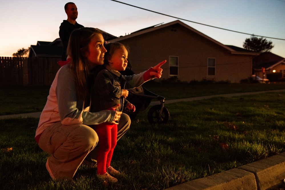 Travis AFB celebrates the holidays with parade and tree lighting ceremony