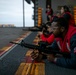 USS Tripoli Sailors Conduct a Weapons Qualification