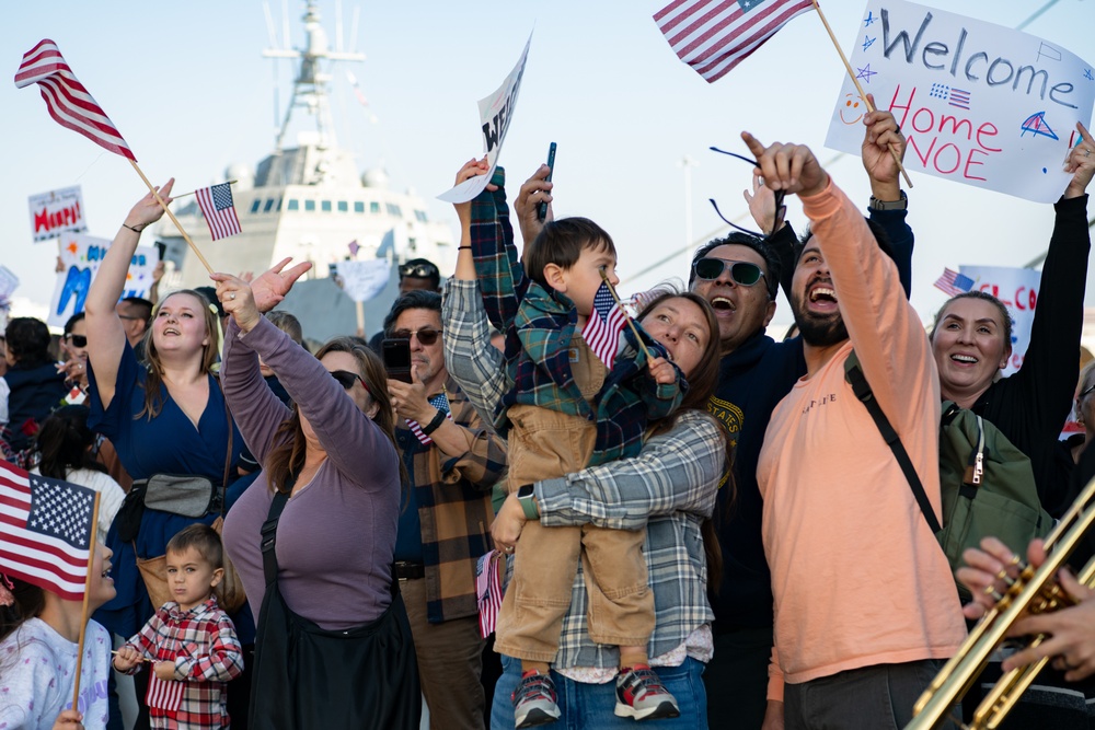 USS Green Bay Arrives in San Diego