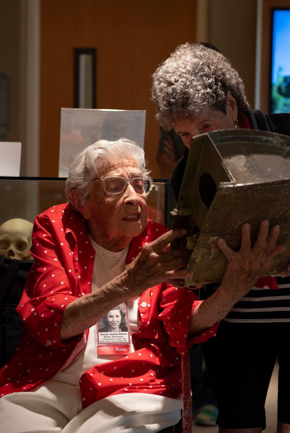 Rosie the Riveters Visit DPAA Hawaii