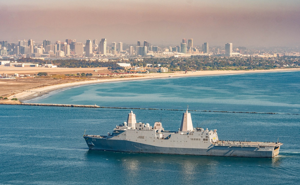 USS Green Bay Returns to San Diego