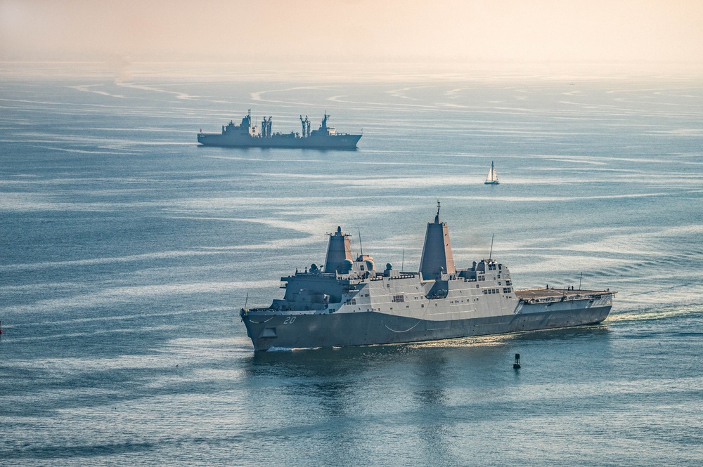 USS Green Bay Returns to San Diego