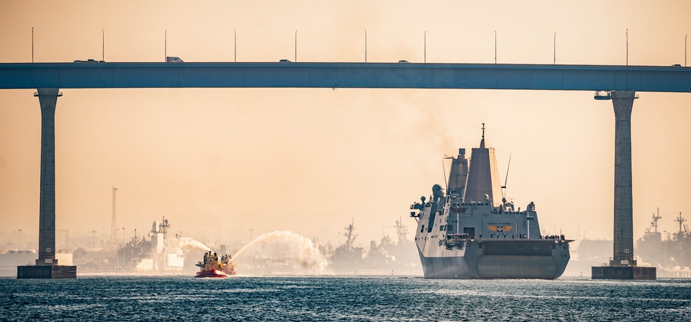 USS Green Bay Returns to San Diego