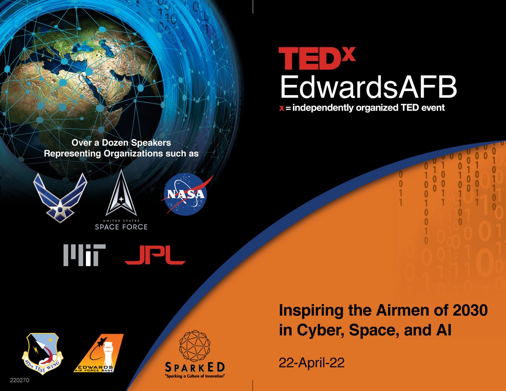 TEDx Edwards AFB Program Cover