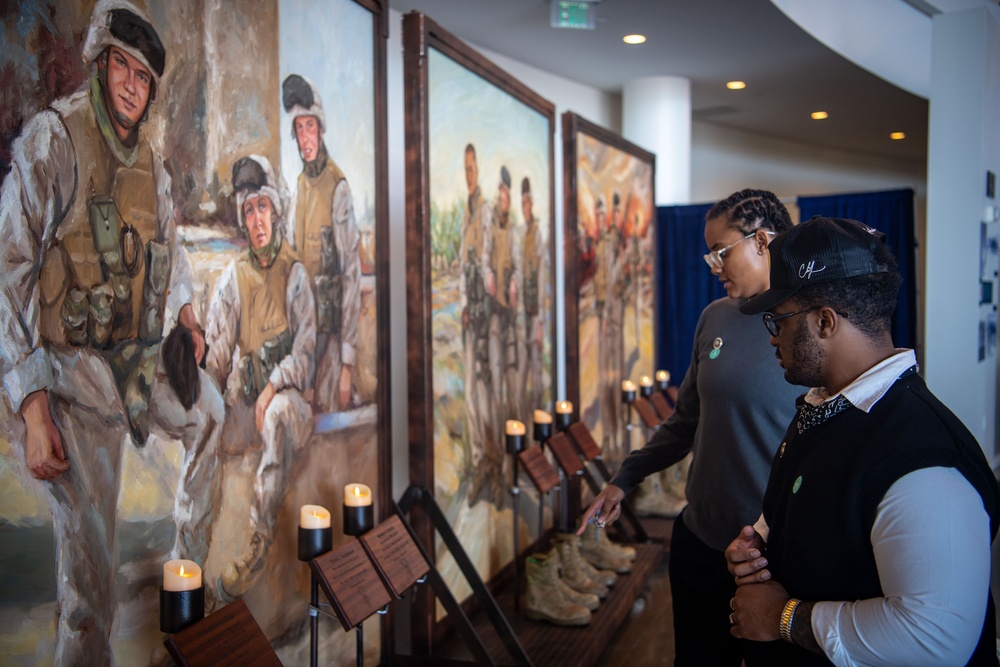 USS Ronald Reagan (CVN 76) Sailors Tour Ronald Reagan National Library and Museum