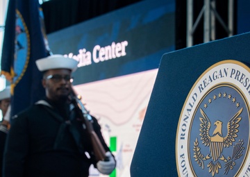 USS Ronald Reagan (CVN 76) Sailors Participate in Reagan National Defense Forum