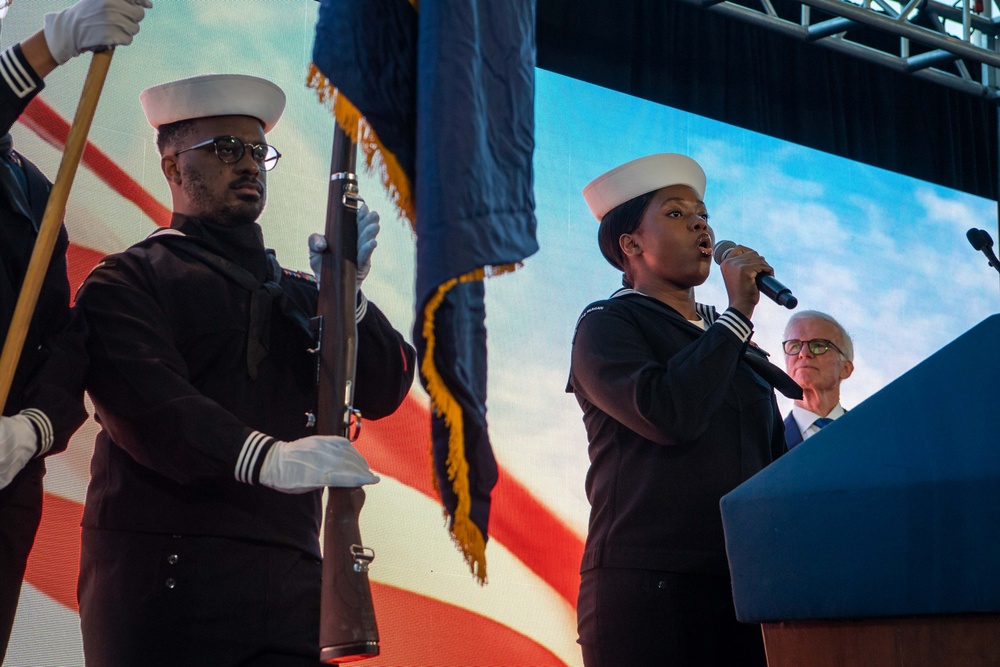 USS Ronald Reagan (CVN 76) Sailors Participate in Reagan National Defense Forum