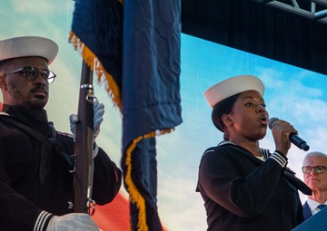 USS Ronald Reagan (CVN 76) Sailors Participate in Reagan National Defense Forum