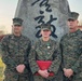 Gunnery Sgt. Rundell Receives the Navy and Marine Corps Commendation Medal.